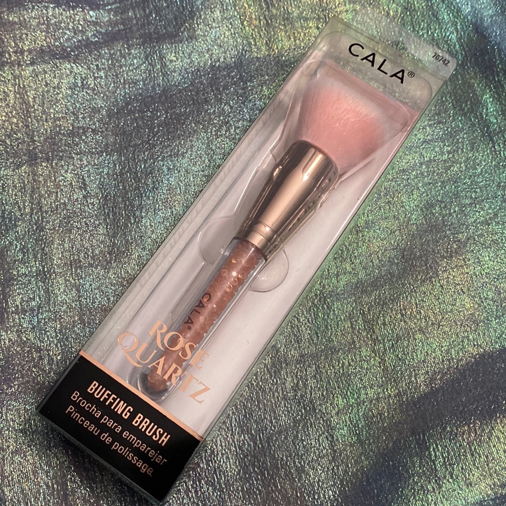 3/$15 Cala Rose Quartz Buffing Brush